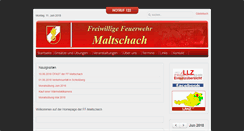 Desktop Screenshot of ff-maltschach.at