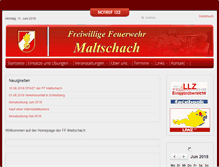 Tablet Screenshot of ff-maltschach.at